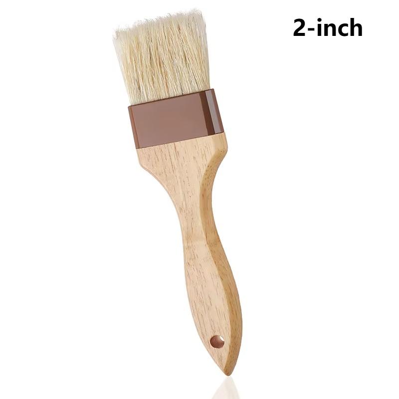 

1/2PCS Oil Brush Cake Bread Brushes Fine Bristle Brush Baking Barbecue Pastry Tools Kitchen Cooking Tool BBQ Accessories Brush