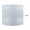 20PCS Non-Woven Chef Hats White Cooking Accessories High Quality Chef Cap  Cooking