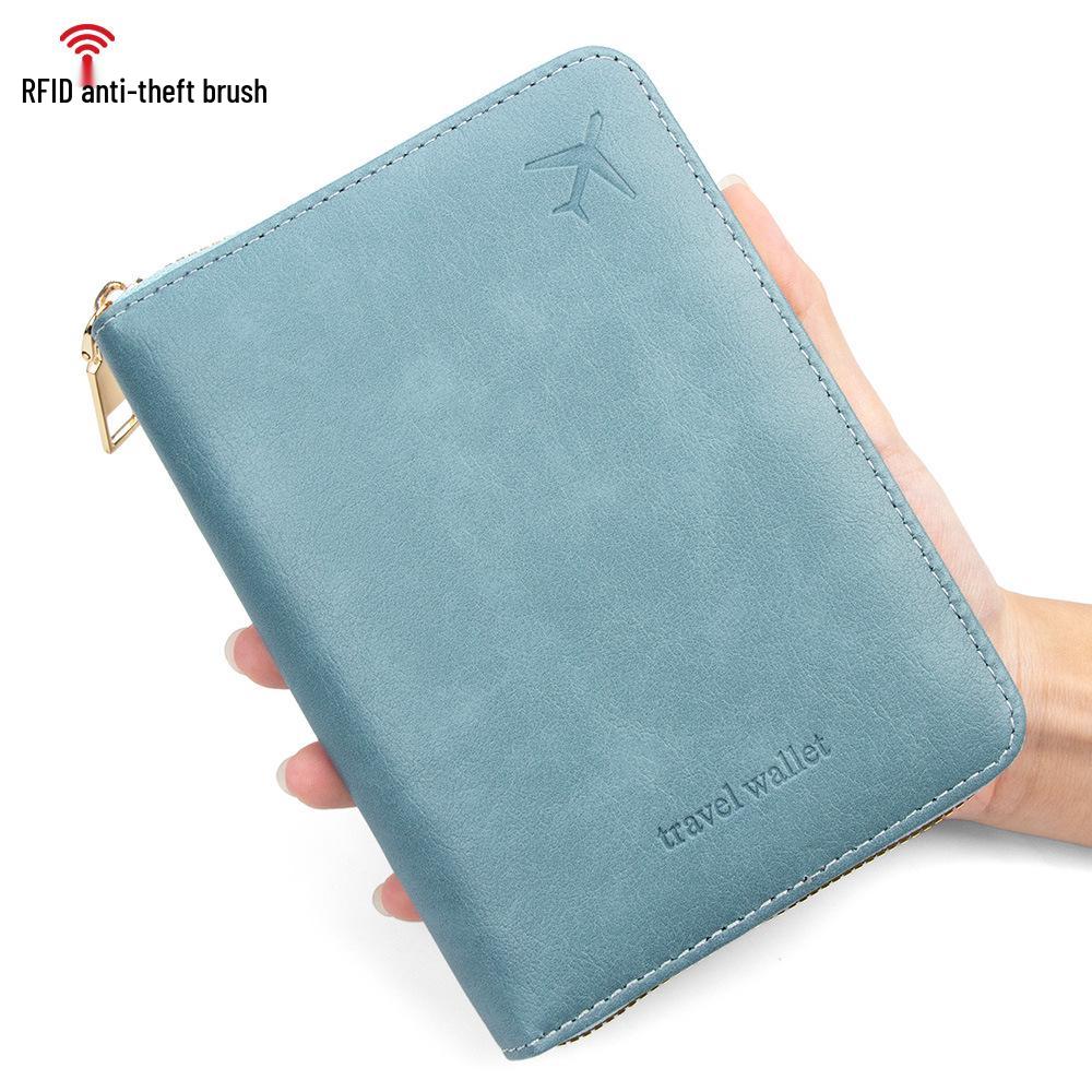 New RFID-Protected Anti-Theft Passport Wallet: Cross-Border Travel Document Organizer