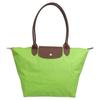Le Pliage 31 Snap Button Zipper Closure Long Handle Leather Canvas Nylon Tote Bag Women Tote Bag Green 1899089355