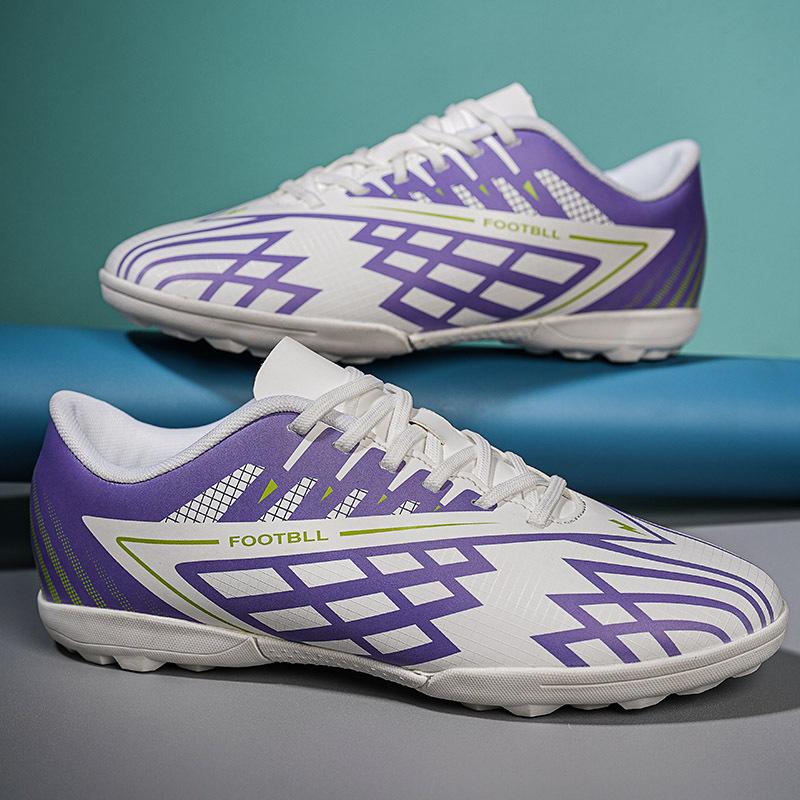 New Children's Low-top Football Shoes Broken Nails International Size Breathable and Non-slip Training Competition Universal