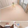 Room Decoration Staircase Carpet Living Room Water Uptake Rugs for Bedroom Kitchen Home Decor Bathroom Self-adhesive Solid Color