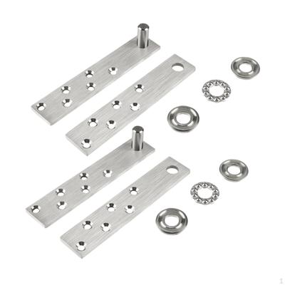 Door Pivot Hinges,Wooden Hinges Farmhouse Office Stainless Steel Rotating for Living Room Wood