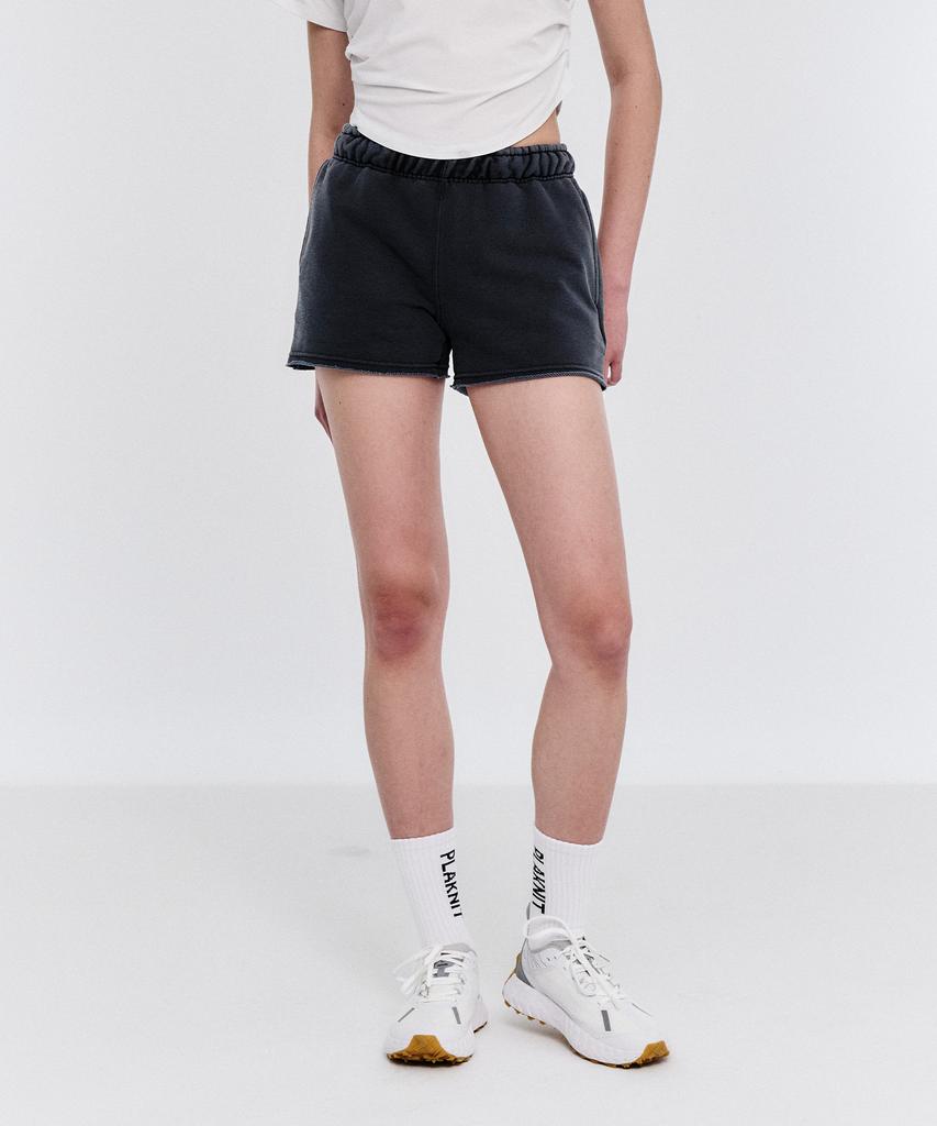 Peullaeniteu Tech Sweat Women'S Pigment Sweat Shorts Navy
