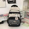 Fashion Color Collision Large Capacity Student Backpack For School Travel And