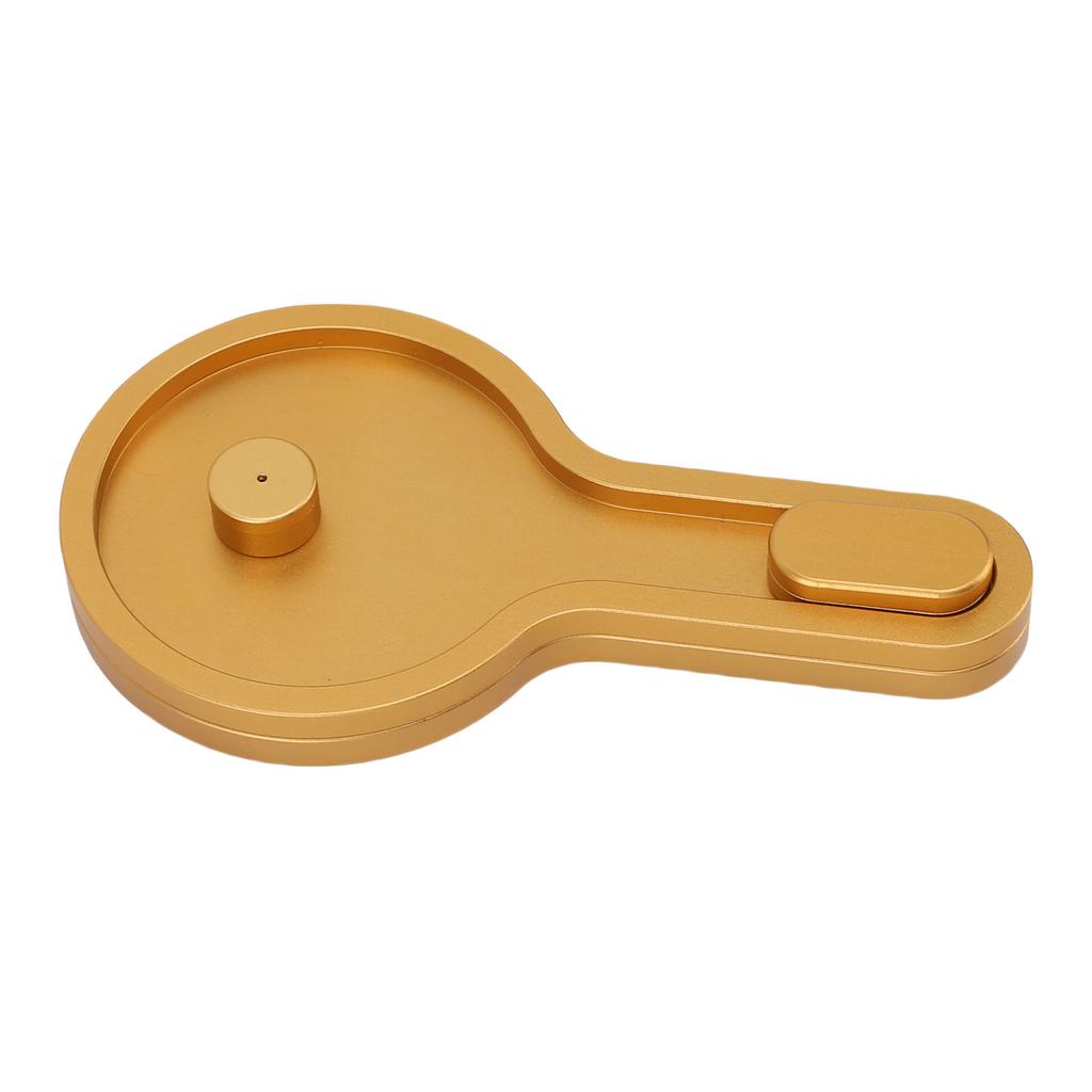 Table Tennis Bat Fidget Slider Toy Zinc Alloy Everyday Carry Metal Dual Slider Sensory Toy for Adults Office Desk