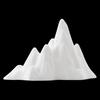White Porcelain Miniature Mountain Decor