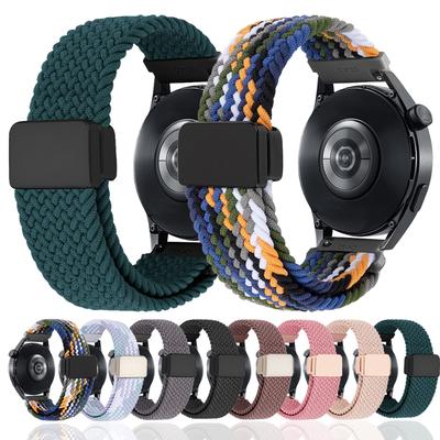 Nylon Elastic Strap For Huami Amazfit Bip 5/GTR 42mm 47mm Band GTR 4 3 Pro 2e/GTS 4 2 Mini Braided Bracelet 20mm 22mm Wristband