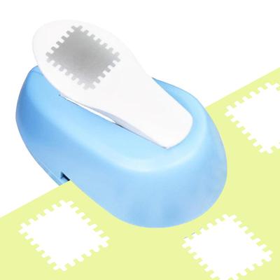 Borda de Carimbo DIY Carimbo Perfurador Formato de Carimbo Artesanato Perfurador Buraco Redondo Perfurador Denteado Ferramentas Criativas Manuais de Relevo