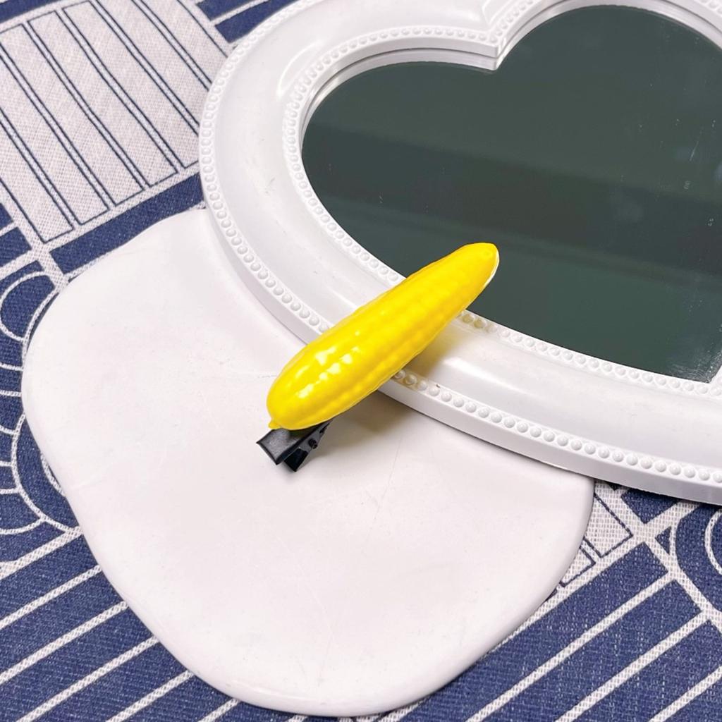 Eye Catching Faux Fruit Veggie Hair Accessories Hairdressing Tool For Fashion Enthusiasts Multiple Colors Available