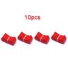 10PCS Fader Knob Cap Touch Sensitive Slider Ribbed Mixer Desk Switch Knob Cap Plastic