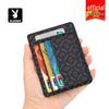 PLAYBOY Slim Multi-Card Holder with Coin Pocket