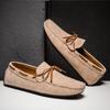 Mens Loafers High Quality Leather Casual Shoes for Men Comfortable Driving Flats Handmade Men Moccasins Slip-On