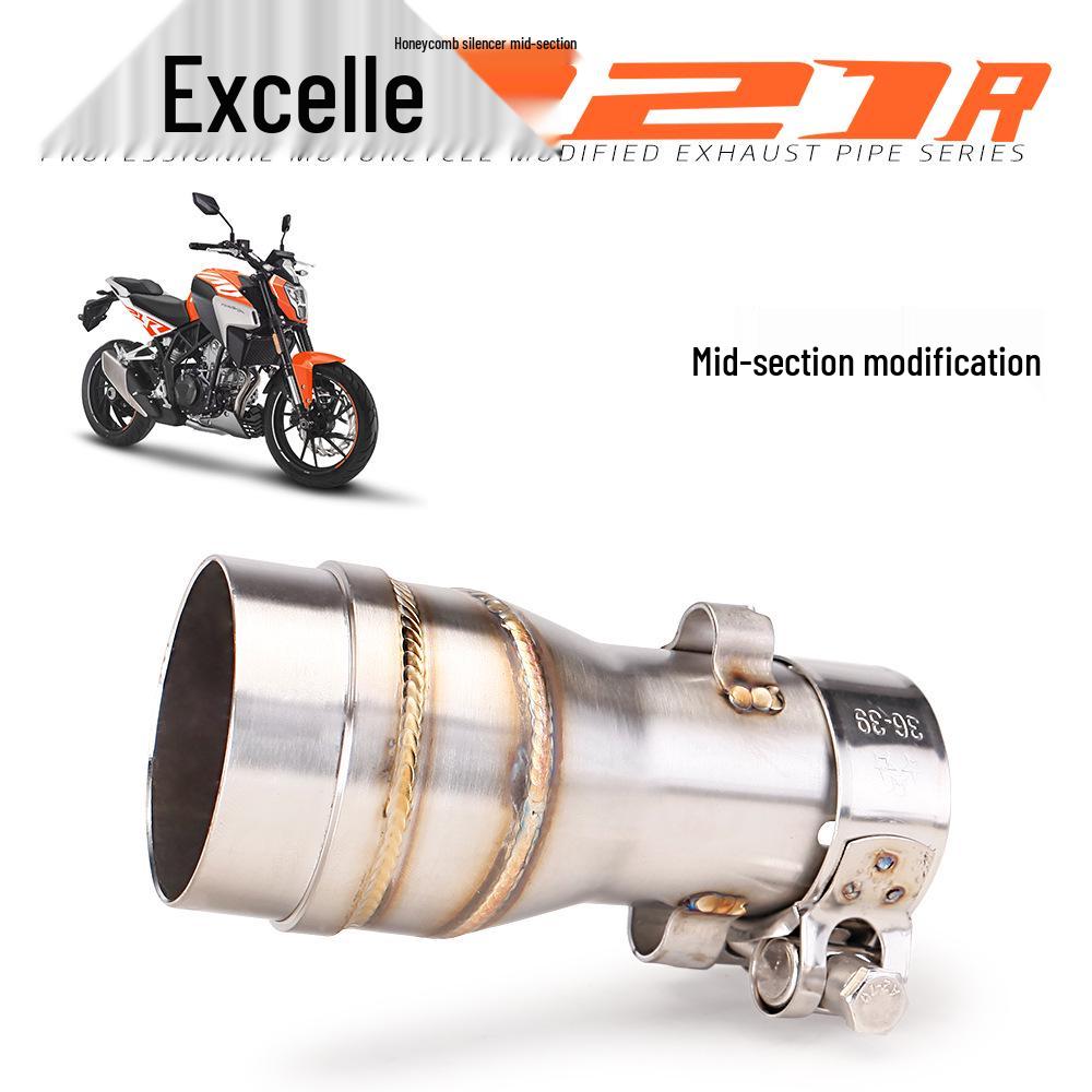 

Средняя труба Buick 321 с сотовым каталитическим нейтрализатором и глушителем (Интерфейс 51 мм)