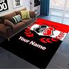 Name Custom Santa Cruz Carpet Rug for Living Room Bedroom Home Sofa Decoration,Kids play Non-slip Floor Mat
