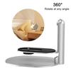 360 Rotating Desktop Projector Stand With 1/4in Screw Mount For Stable LCD DLP Projector Positioning Holder