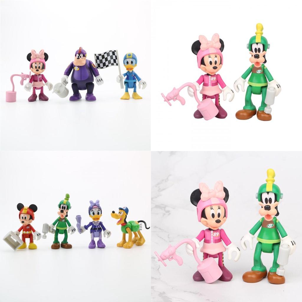 Disney Mickey Mouse Friends Collectible Figure Set Toy Ornament For Kids