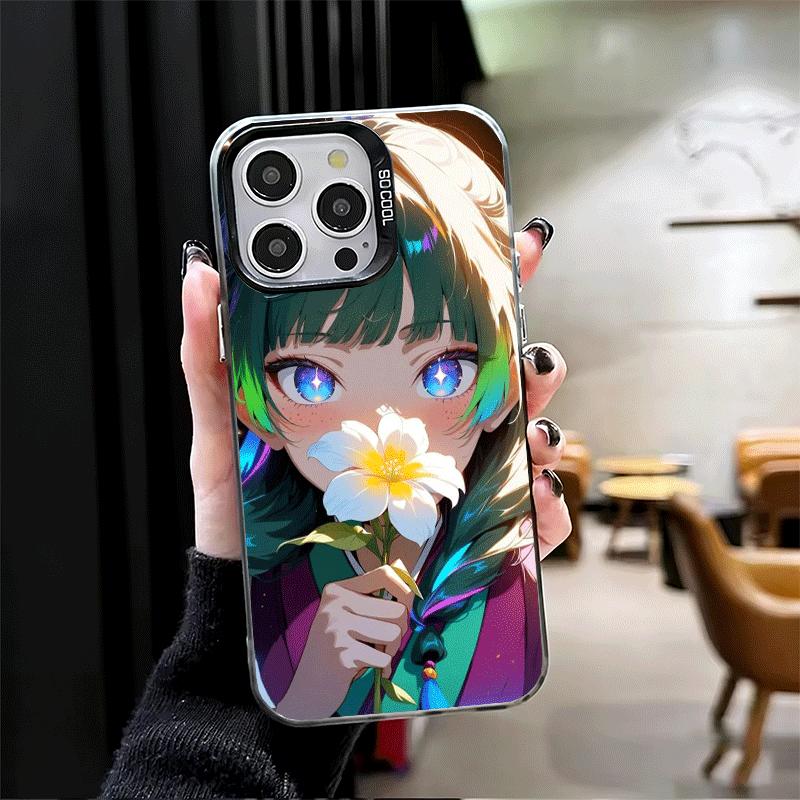 A-Apothecary D-Diaries Anime Soft Phone Case for iPhone 15 16 17 Pro Max 17Air 16E 14 Plus 13 12 Mini Shockproof Cover Back Shel