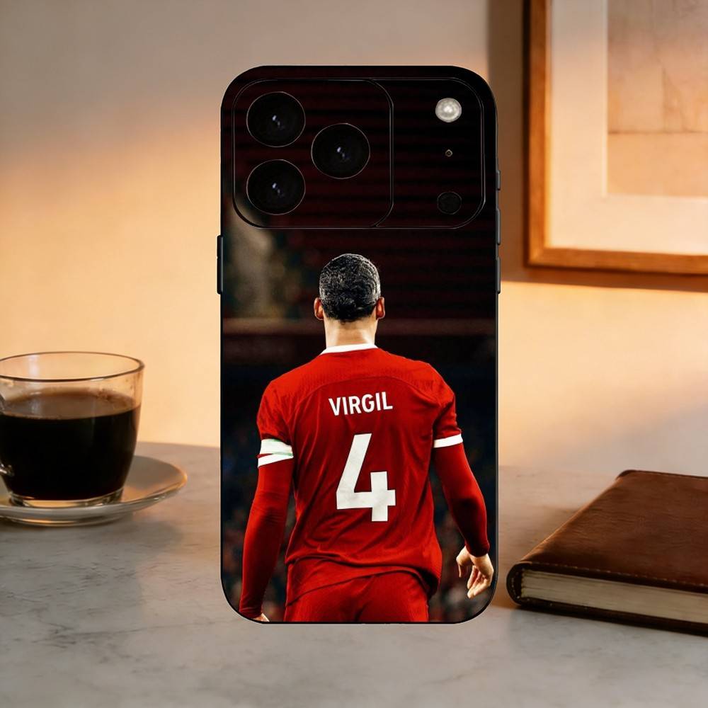 V-Virgil van D-Dijk FOOTBALL 4  Phone Case Silicone Soft For IPhone 17 16 15 14 13 12 11 X XR Plus Pro Max Plus