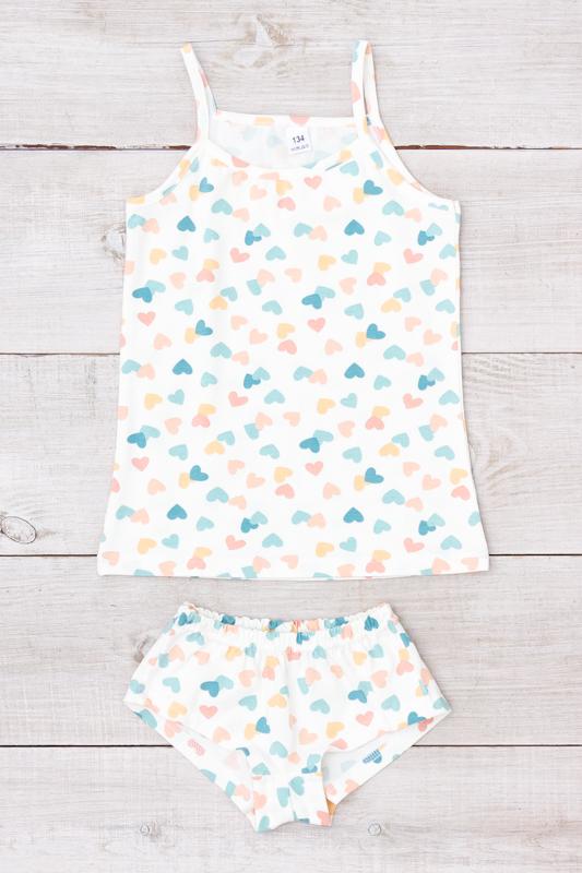 

Комплект для дівчинки – Яскравий дизайн та комфорт на цілий день, Будь-який сезон, 6345-043 HC 122