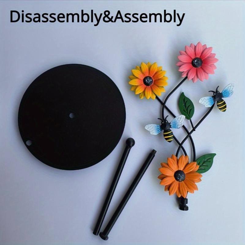 Metal Art Sunflower Tissue Holder Paper Towel Holder for Kitchen Decor Accessories Room Living Room Butterfly 3D Tissue Holder Storage