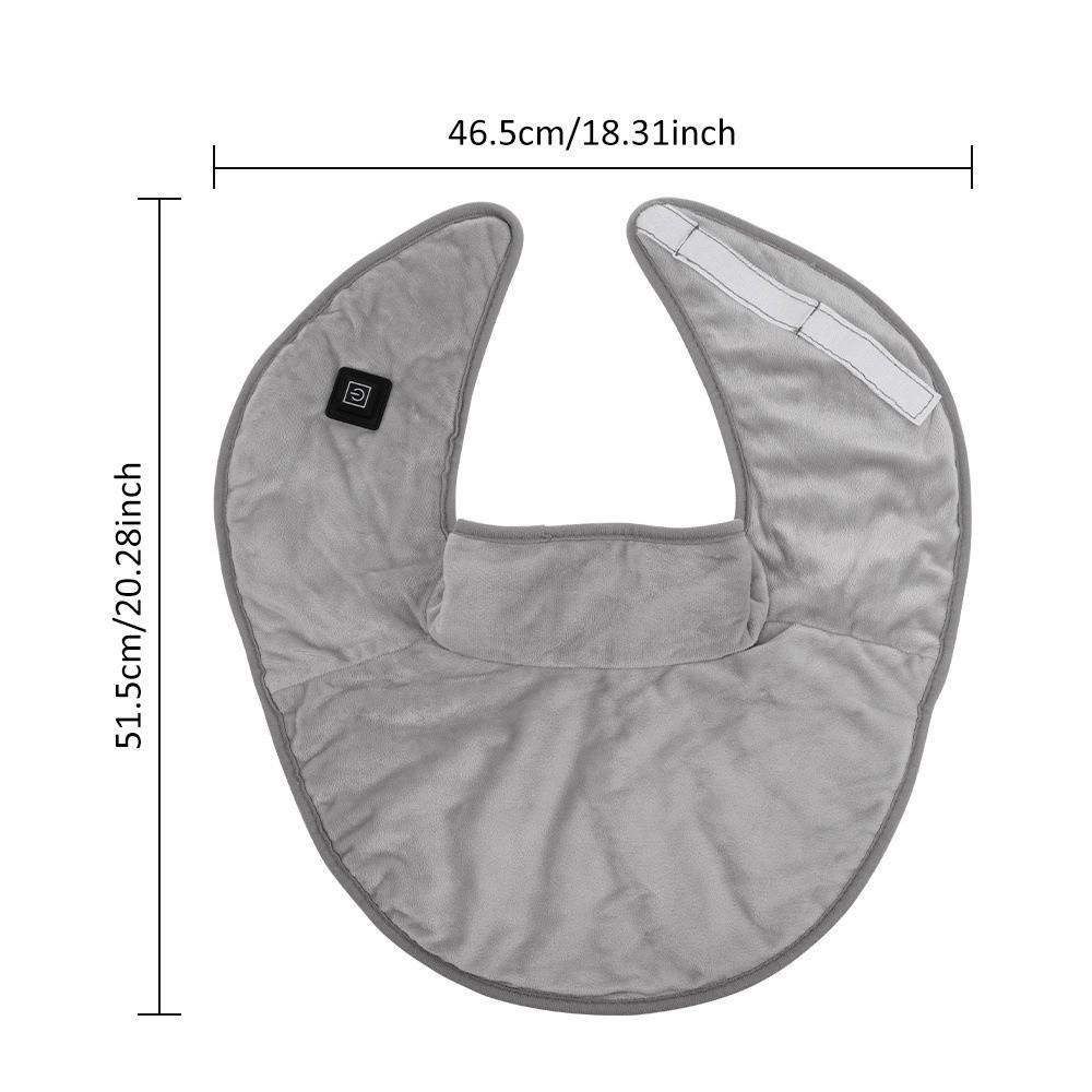 Three Gear Electric Warmer Shawl Soft Comfortable Heating Neck Wrap Heating Shoulder Pad  Home