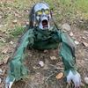 Crawling Ghost Electric Scary Crawling Spirit Horror Voice Control Bloody Ghost Zombie Props Haunted House Yard Halloween Decor