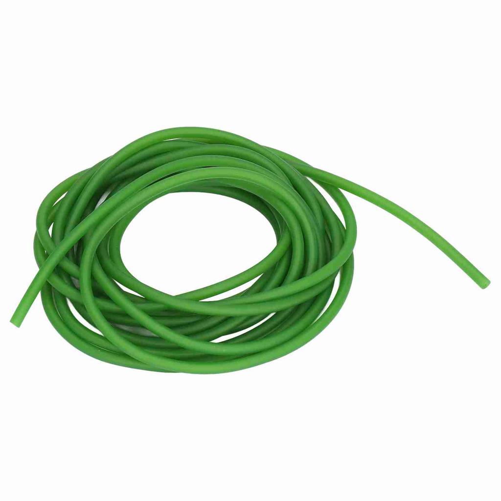 Replacement Band Fluorescent Green High Elasticity Latex Rubber Band Tube Accessories 5m 16.4ft