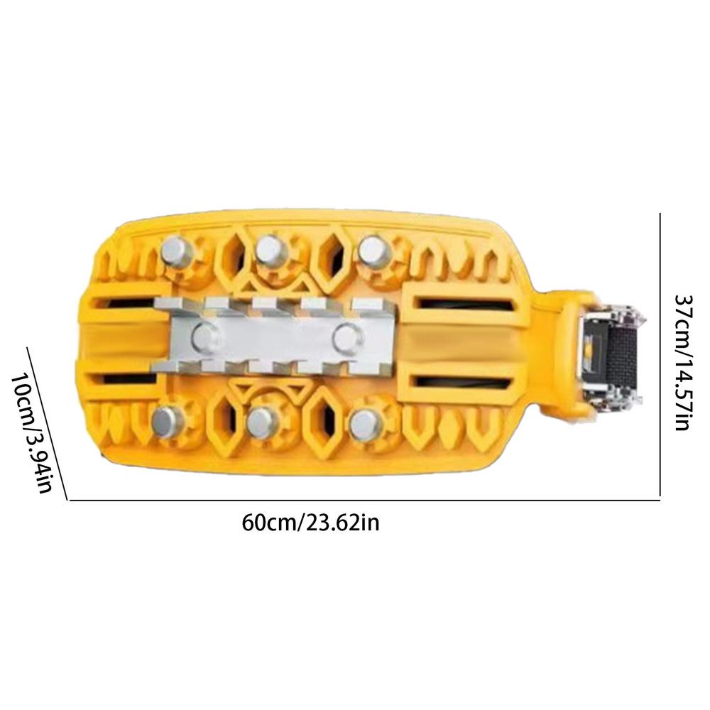 

3PCS Snow Chains Anti-Skid Tire Chains For Cars Winter Snow Tire Chains For Winter Driving On Snow Ice Mud And Mountain Roads жёлтый