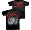 Neues Authentisches Todesanzeige Todesursache Death Metal Band Schwarzes T-Shirt SML3XL Unisex T-Shirt