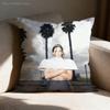 R-Rosalia Lux Throw Pillow Case For 50X50Cm 40X40Cm 55X55Cm 45X45Cm 30X30Cm Square Bedroom Pillowcase Cover