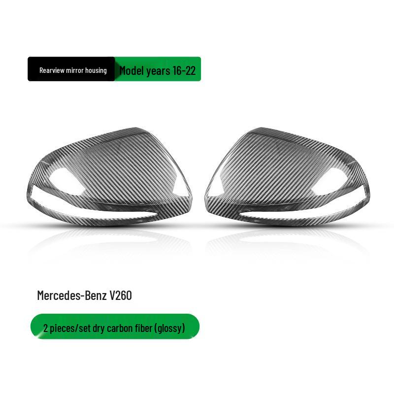 

Корпус зеркала из углеродного волокна для Mercedes V-Class V260 2016-2022 годов, внешний апгрейд