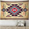 Retro Diamond Pattern Tapestry Wall Hanging Bohemian Style Hippie Tapez Art Aesthetic Room Background Decor