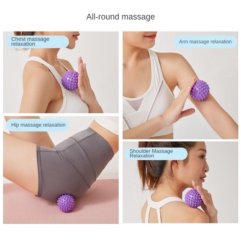 Fasciaball Muskelavspenning Akupunktavlastning Stressrehabilitering Fot, nakke, skulder Stinger Ball Massasje Håndball