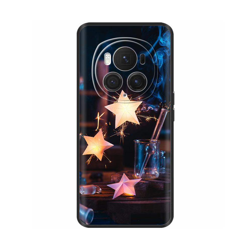 For Honor Magic6 Pro 5G Case Black Bumper Soft TPU Silicone Funda Capa for Honor Magic6 Magic 6 Pro Lite 5G Back Cover Coque Bag