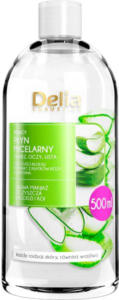 Delia Kojący Płyn Micelarny Z Aloesem 500Ml