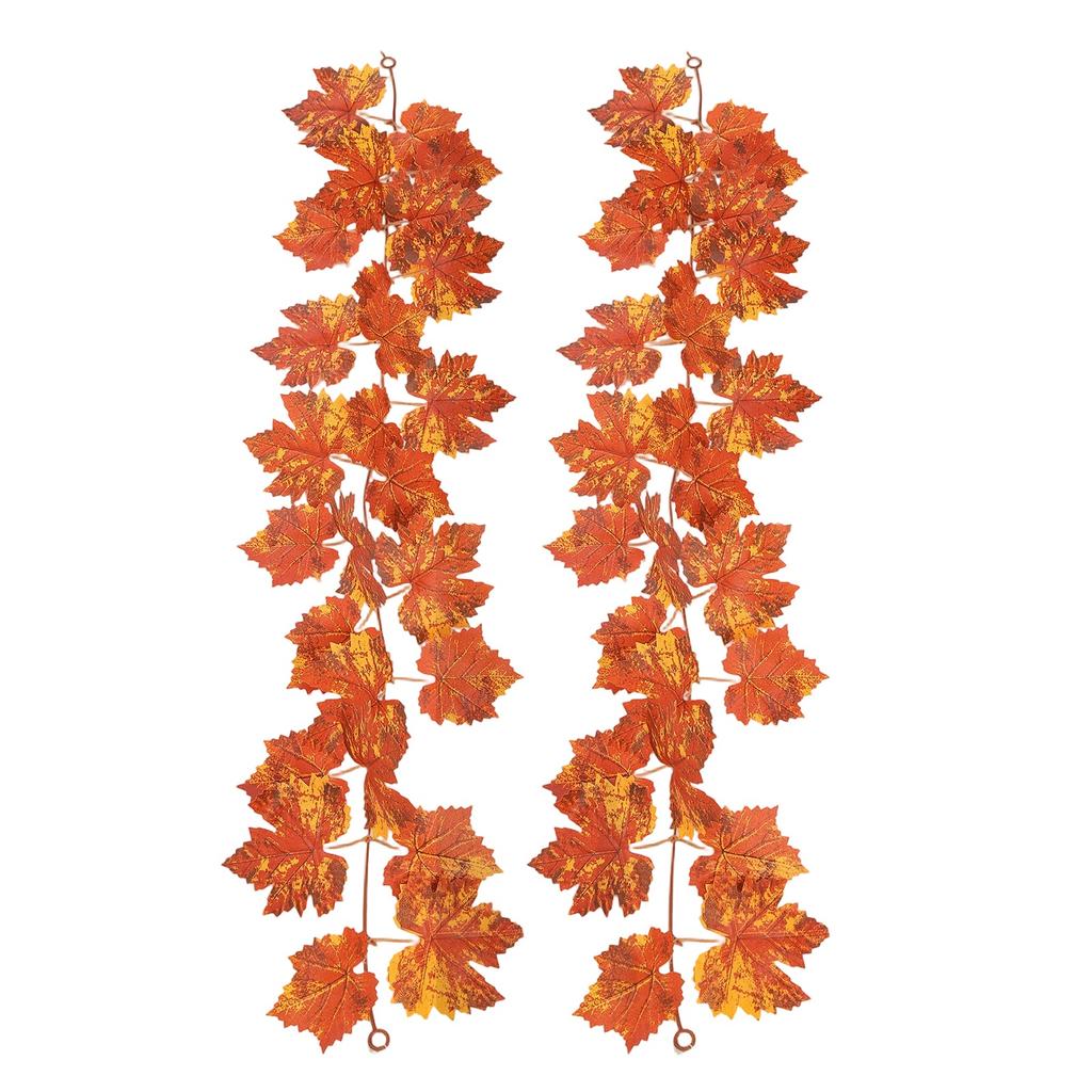 Artificial Maple and Leaf Branches for Thanksgiving Halloween Home Decor