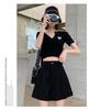 2024 Summer Women's Pleated High-Waisted Wide-Leg Shorts - Korean Fashion