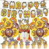 Set Decorațiuni Petrecere Ziua de Naștere Copii Garfield Desene Animate Drăguțe Pisică Grasă Set Decorațiuni Baloane Banner Topper Tort Kituri