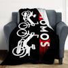 Tomos Bikes Flannel Blanket Throw Blanket Soft Warm Sofa Bed Camping Home Decor Unique Christmas Gift C926325