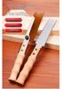 Qi Hong Bamboo Handle Precision Woodworking Saw - Double-sided Japanese Fine Teeth Mortise & Tenon Saw with Back Clamp
