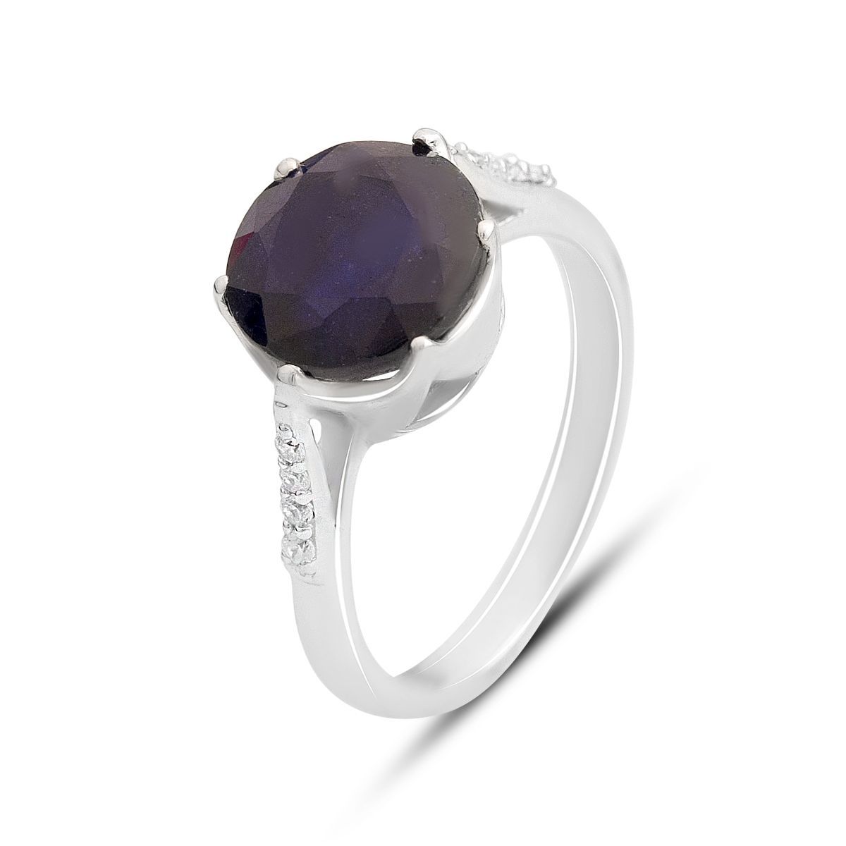 

Срібна каблучка з натуральним сапфіром 4.453ct, вага виробу 4,28 гр (2157625) 17 сапфіровий