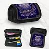 1pc Owl Design Double Layer Flip Pencil Case-Large Capacity Zipper Closure, Suitable for Schools, Offices and Travel, Ideal Birthday/holiday Gift, Ess