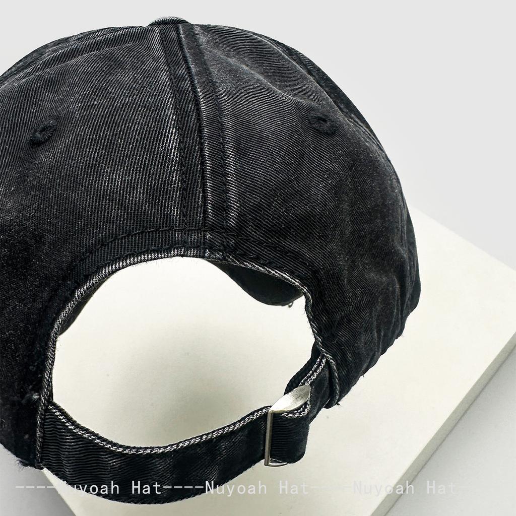 And Women Bandhnu Broken Style Embroidered Side Letter Prints Baseball Caps Sun Protection Street Style All-Match Distressed Peaked Hats Fashion