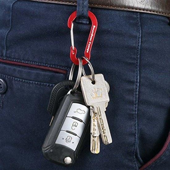 Grenzenloses Abenteuer Karabiner Klein Stilvoll Aluminiumlegierung Ultraleicht