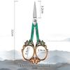 Vintage Sewing Scissors Stainless Steel Cross Stitch Colorful Cutting Embroidery Tailor Scissors Handcraft Craft DIY Needlework