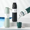 Convenient Thermos Portable Stainless Steel Thermo Cup Travel Hiking Camping Office School Leakproof Coffee Tea Vacuum Cup