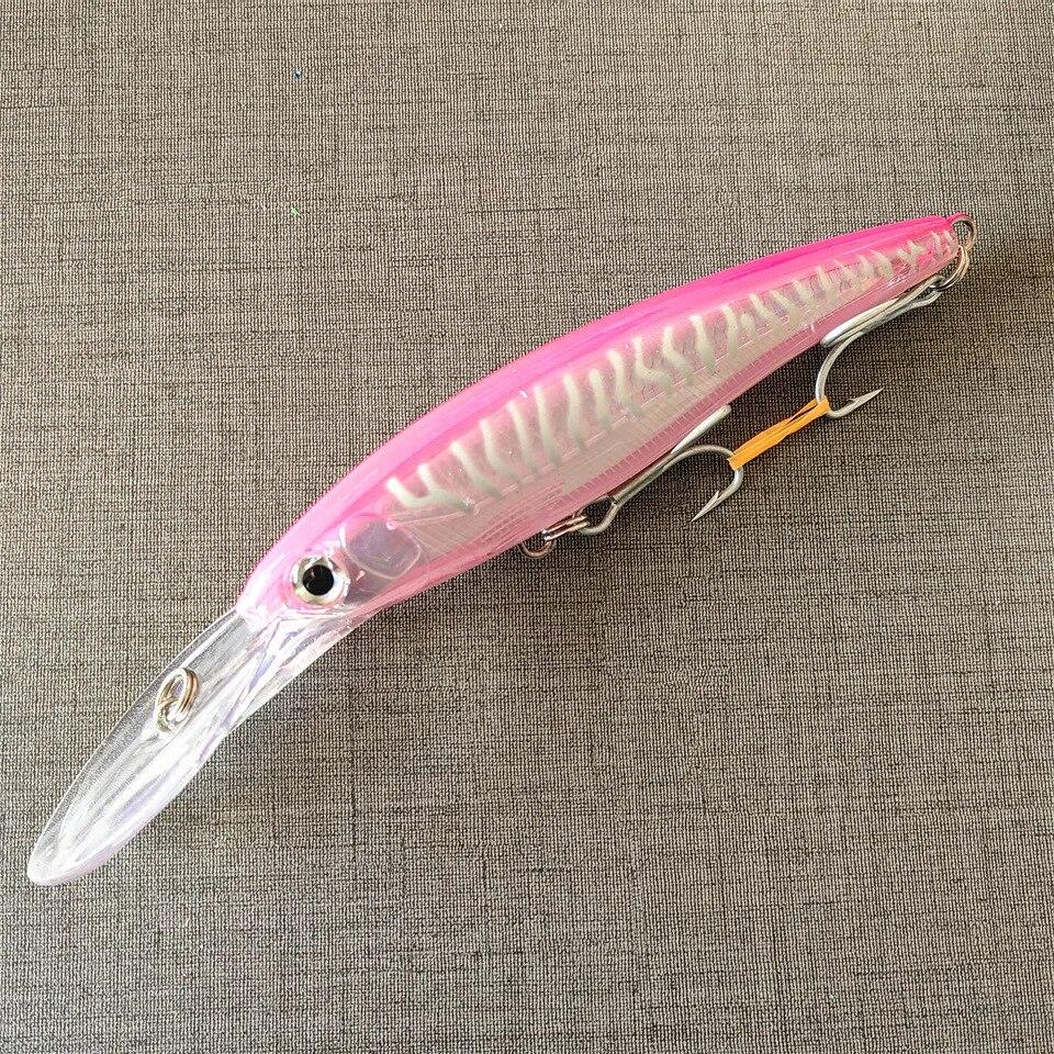 Trolling Minnow Fishing Lures 12 14 16 18cm 32g 49g 73g 92g Floating Sinking Wobblers Hard Bait for Pike Saltwater Fishing Lure