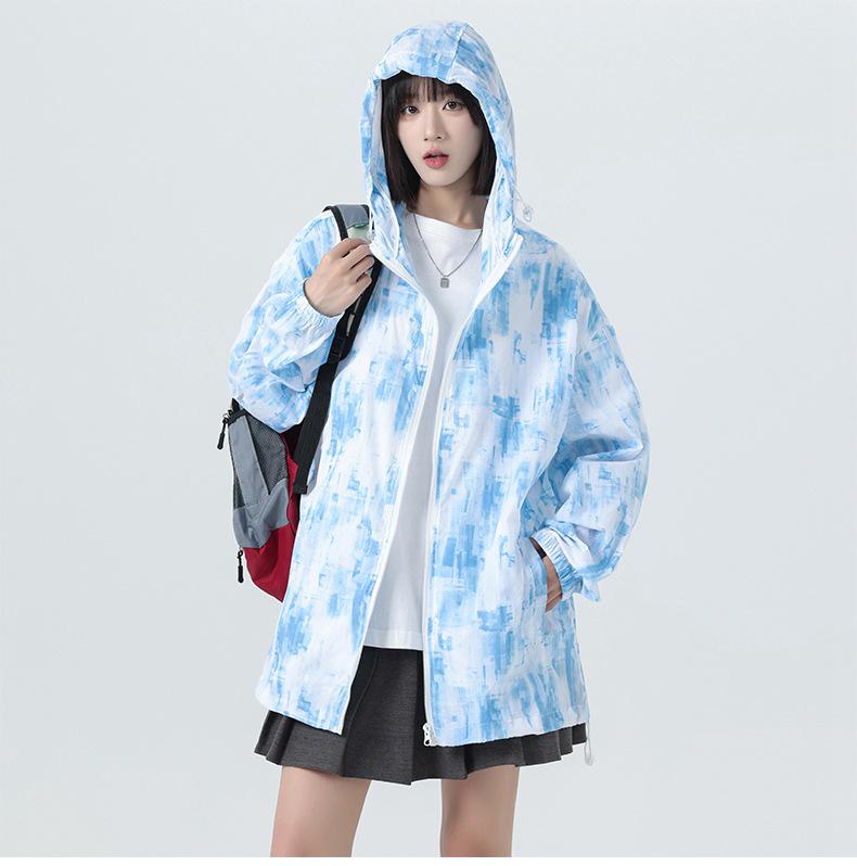 UPF50+ Lightweight Breathable Hooded Jacket for Men & Women - UV Protection & Quick-drying
