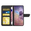 For Samsung Galaxy A17 Case Butterfly Flower Imprinted Leather Phone Cover with Strap